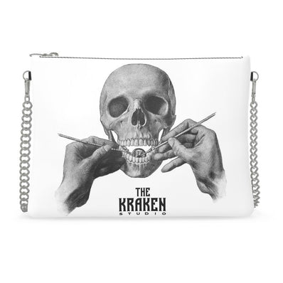 The Dentist Of Death Crossbody Bag With Chain