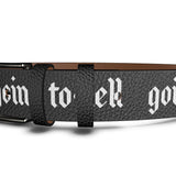 Going To Hell Leather Belt