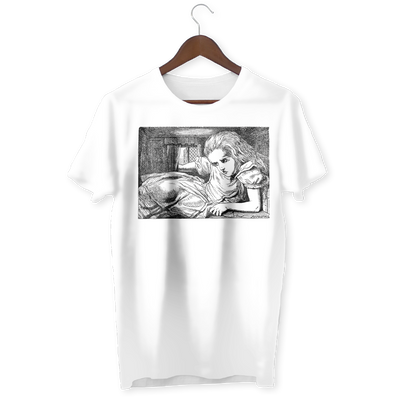Alice crammed in Rabbit’s house T-Shirt