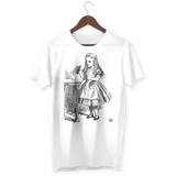 Alice discovers a bottle marked “Drink Me” T-Shirt