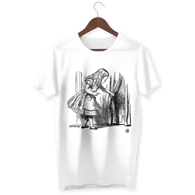 Alice finds a tiny door T-Shirt