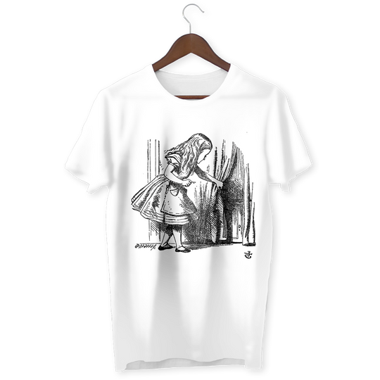 Alice finds a tiny door T-Shirt