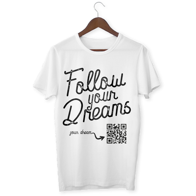 Follow your dreams QR code T-Shirt