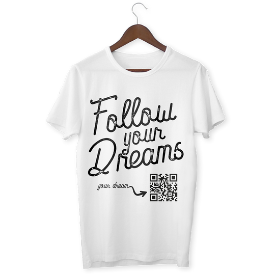 Follow your dreams QR code T-Shirt