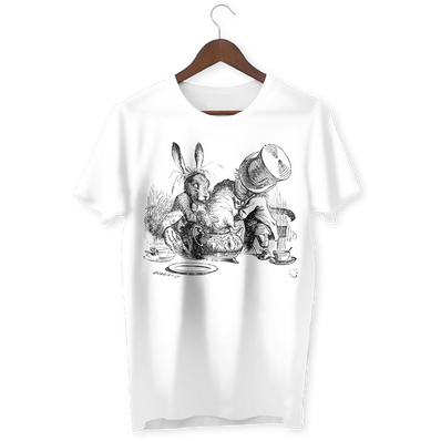 The Mad Hatter and Hare dunk the Dormouse T-Shirt