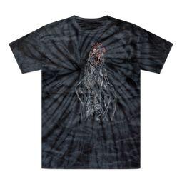 Touch my Heart Tonal Spider Tie-Dye T-Shirt